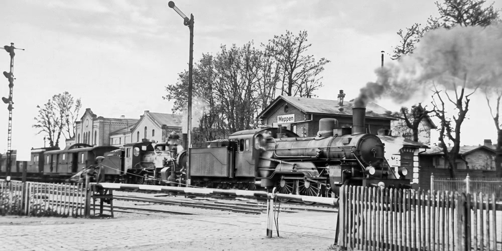 Bahnhof Meppen Bahnübergang
